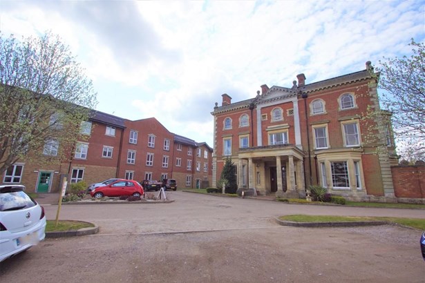 An external view of Town Thorns Sheltered Housing building